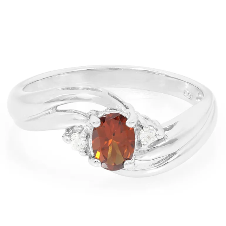 Malaya-Granat-Silberring