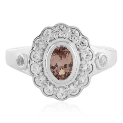 Malaya-Granat-Silberring