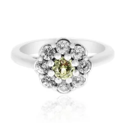 Mali-Granat-Silberring