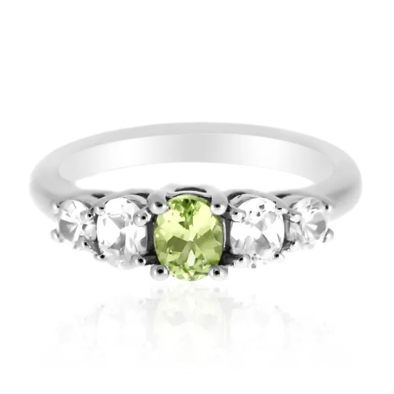 Mali-Granat-Silberring