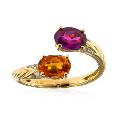 Mandarin-Granat-Goldring (CIRARI)