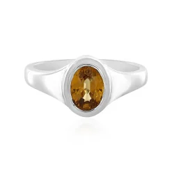 Mandarin-Granat-Silberring