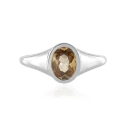 Mandarin-Zirkon-Silberring