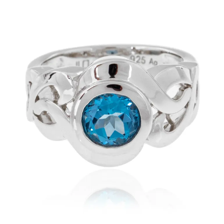 Marambaia-Topas-Silberring