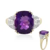 Marokkanischer Amethyst-Goldring