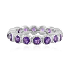 Marokkanischer Amethyst-Silberring