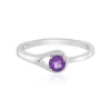 Marokkanischer Amethyst-Silberring