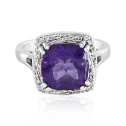 Marokkanischer Amethyst-Silberring