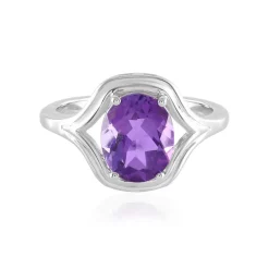 Marokkanischer Amethyst-Silberring