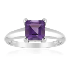 Marokkanischer Amethyst-Silberring