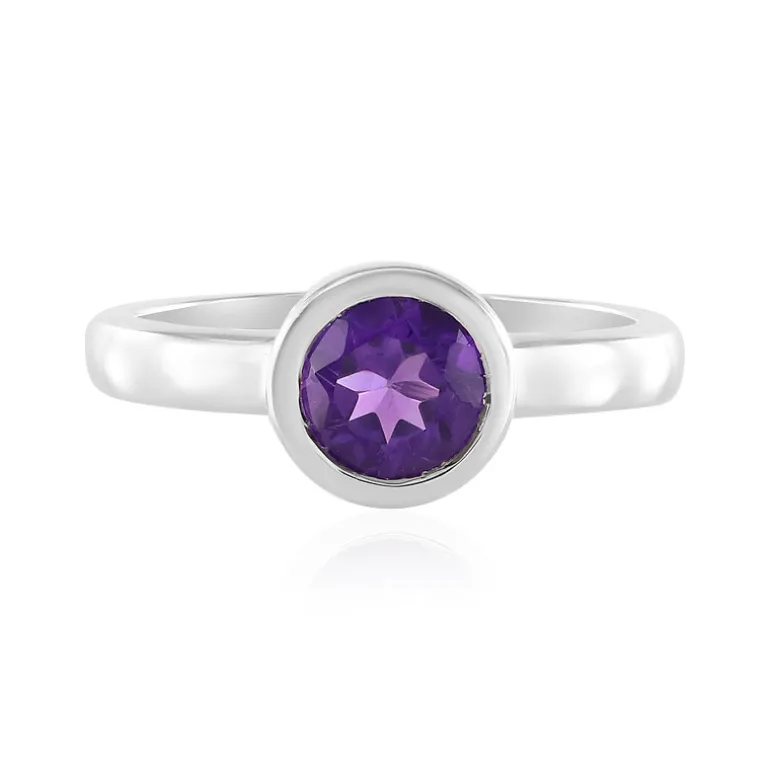 Marokkanischer Amethyst-Silberring