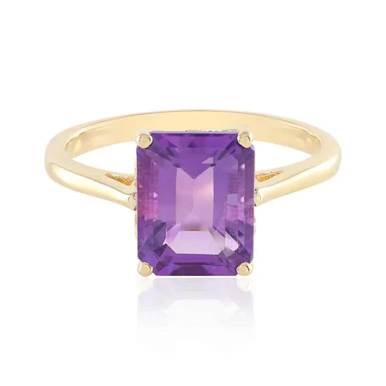 Marokkanischer Amethyst-Silberring