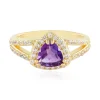 Marokkanischer Amethyst-Silberring