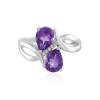 Marokkanischer Amethyst-Silberring