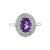 Marokkanischer Amethyst-Silberring