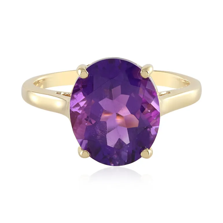 Marokkanischer Amethyst-Silberring