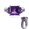 Marokkanischer Amethyst-Silberring