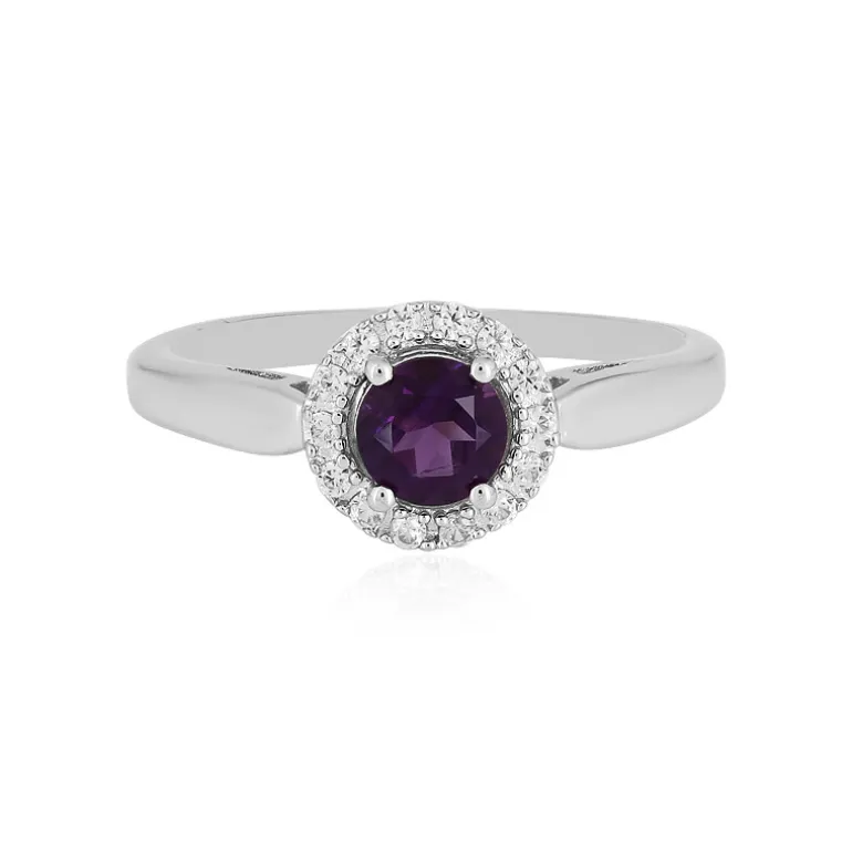 Marokkanischer Amethyst-Silberring
