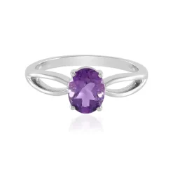 Marokkanischer Amethyst-Silberring
