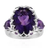 Marokkanischer Amethyst-Silberring