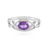 Marokkanischer Amethyst-Silberring