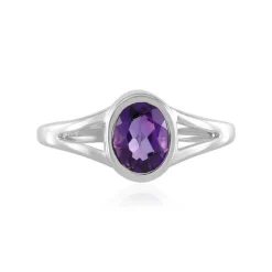 Marokkanischer Amethyst-Silberring