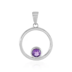 Marokkanischer Amethyst-Silberanhänger