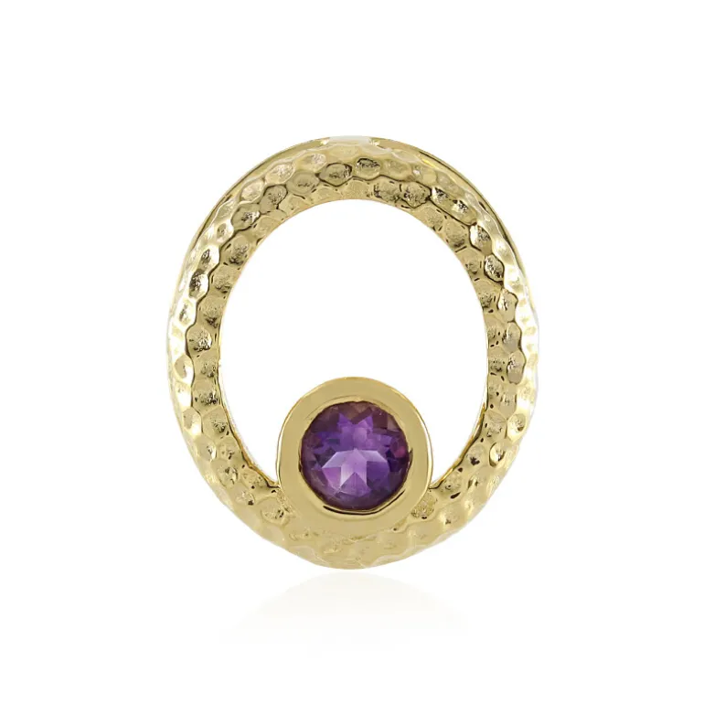 Marokkanischer Amethyst-Silberanhänger