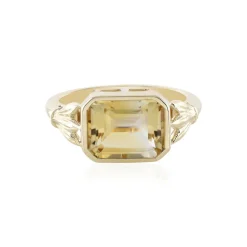 Mehrfarbiger Citrin-Goldring (Adela Gold)