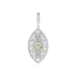 Merelani-Mint-Granat-Silberanhänger