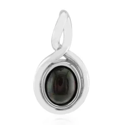 Mezezo-Opal-Silberanhänger