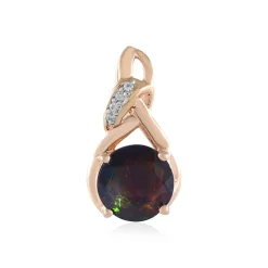 Mezezo-Opal-Silberanhänger