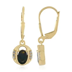 Mezezo-Opal-Silberohrringe