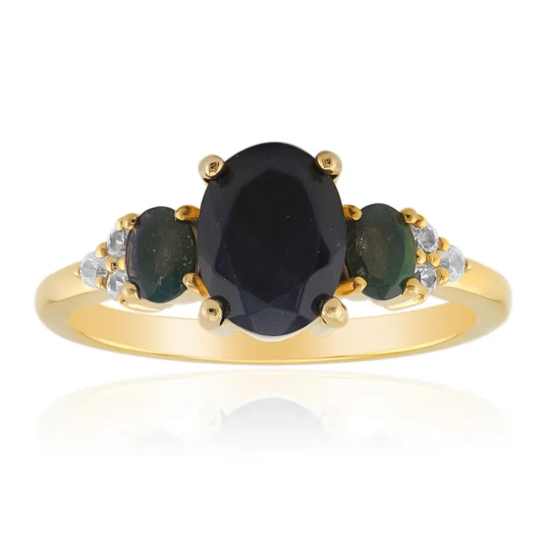 Mezezo-Opal-Silberring