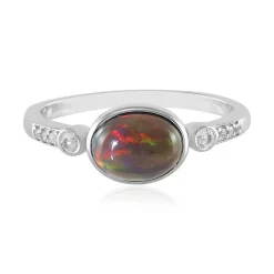 Mezezo-Opal-Silberring