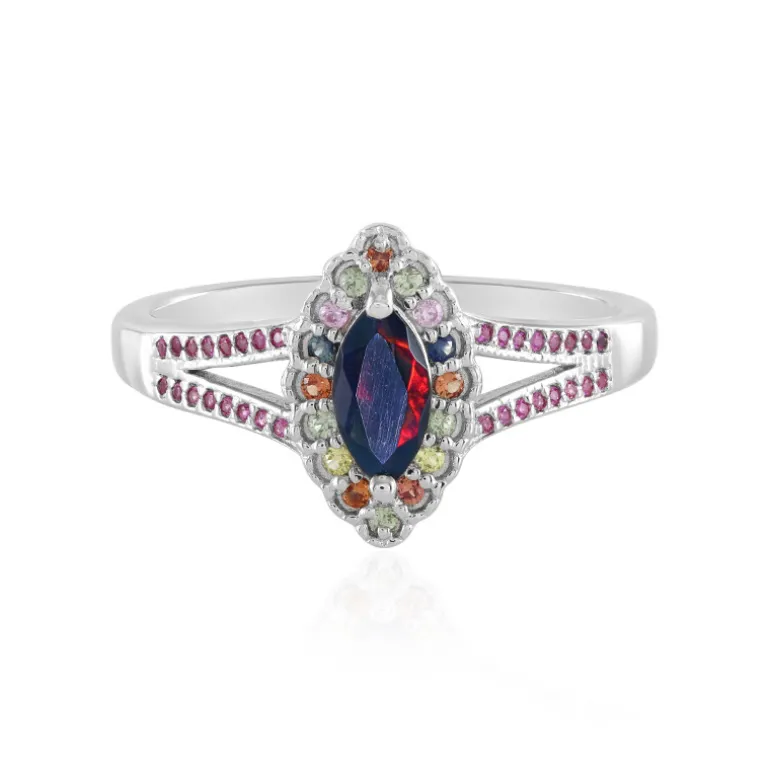 Mezezo-Opal-Silberring