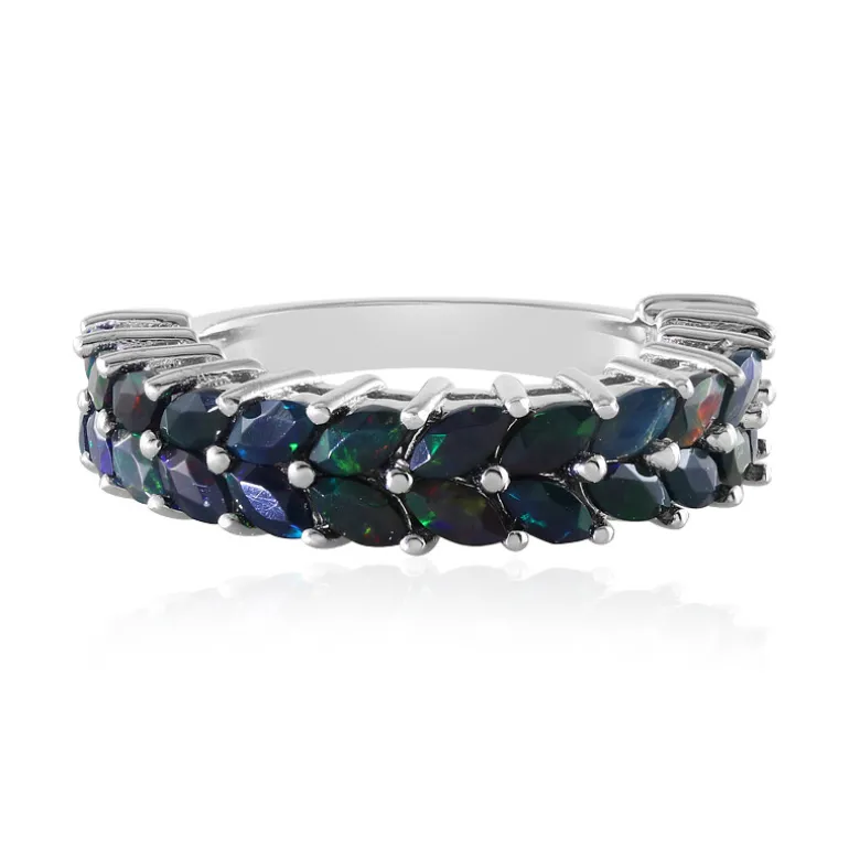 Mezezo-Opal-Silberring