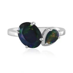 Mezezo-Opal-Silberring