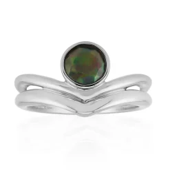 Mezezo-Opal-Silberring