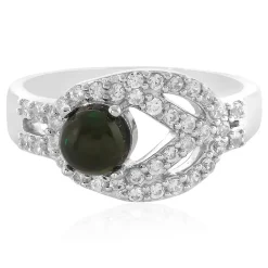 Mezezo-Opal-Silberring