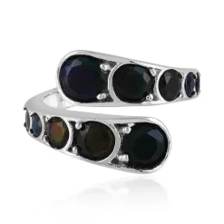 Mezezo-Opal-Silberring (de Melo)