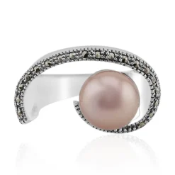 Ming-Perlen-Silberring (Annette classic)