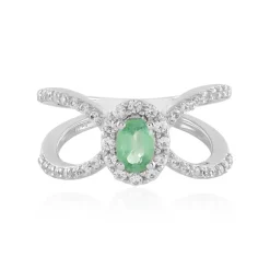 Mint-Kyanit-Silberring