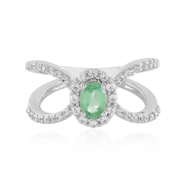 Mint-Kyanit-Silberring