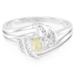 Mondschimmer-Sonnenstein-Silberring