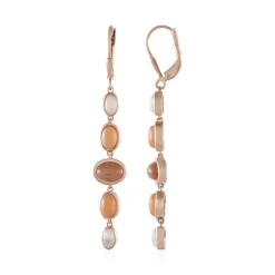 Mondstein-Silberohrringe (KM by Juwelo)