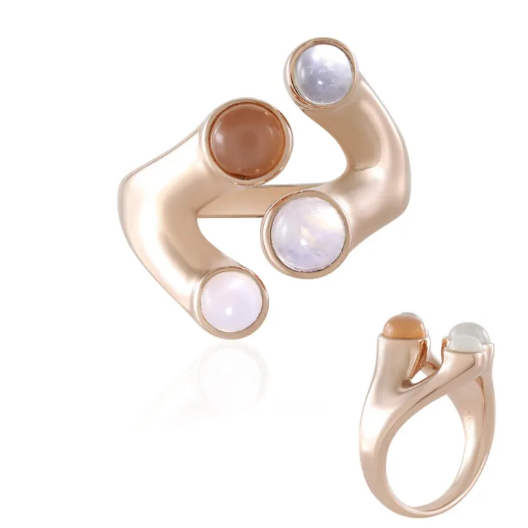 Mondstein-Silberring (KM by Juwelo)