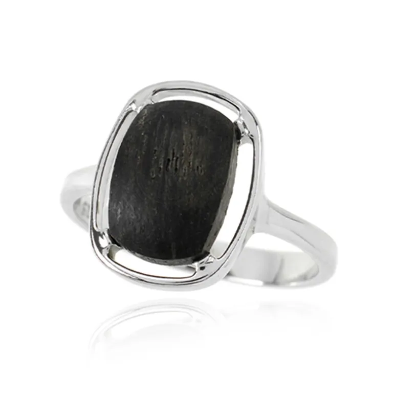 Mooreiche-Silberring