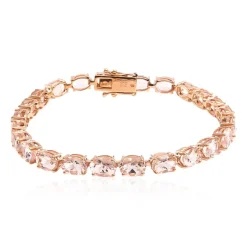 Morganit-Goldarmband (CUSTODANA)