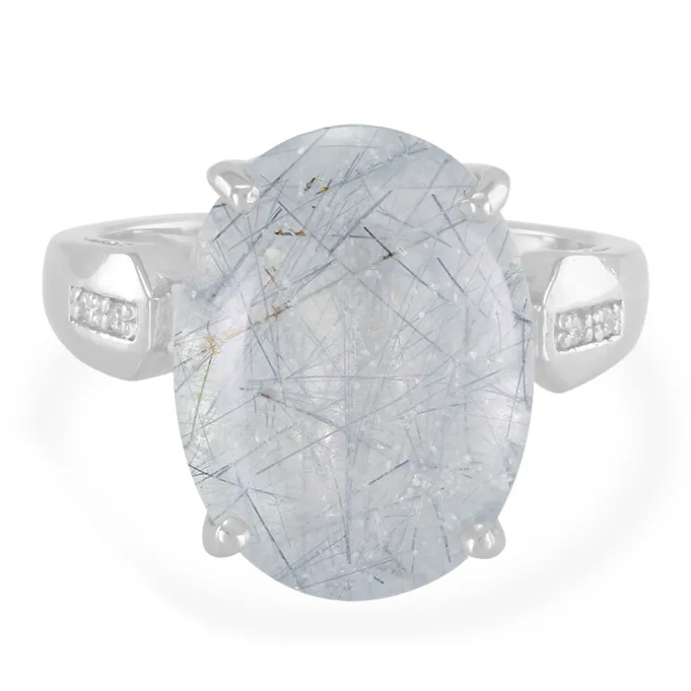 Mutuca-Rutilquarz-Silberring